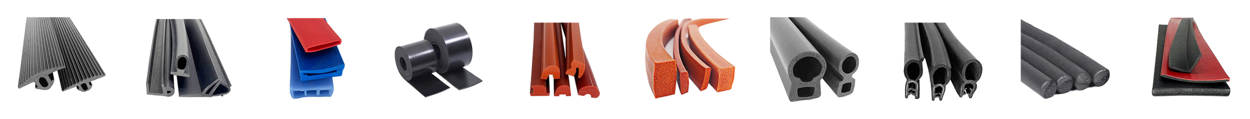 car door rubber sealing strip D - shaped self adhesive