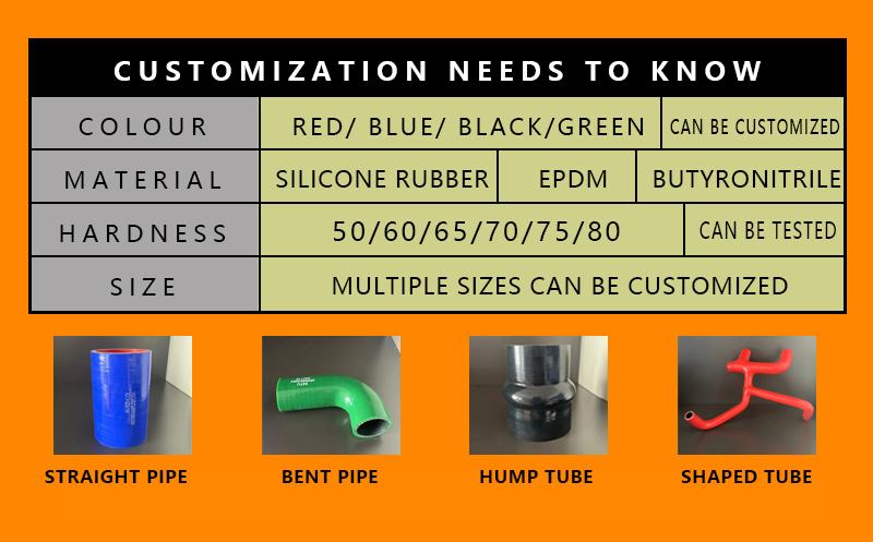 synthetic rubber hoses