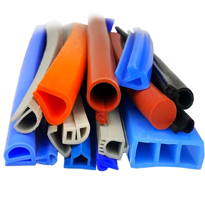 custom heat-resistant silicone rubber seal strip