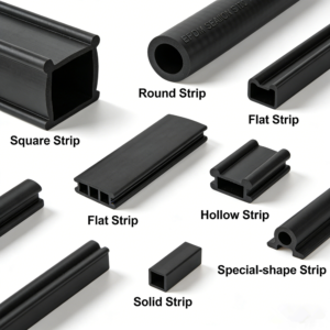 epdm foam rubber self adhesive weatherstrip seal strip gray