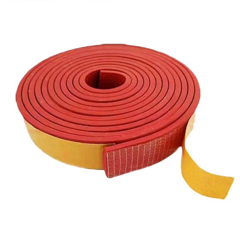 custom silicone rubber seal strip extrusion