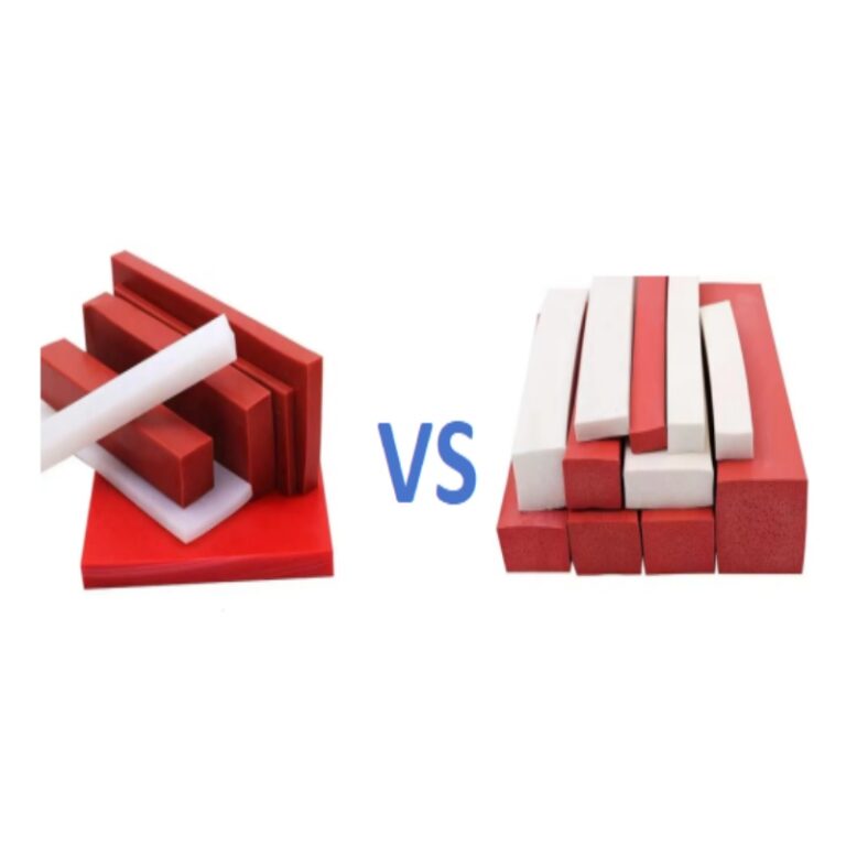 What is the difference between sponge rubber and solid rubber